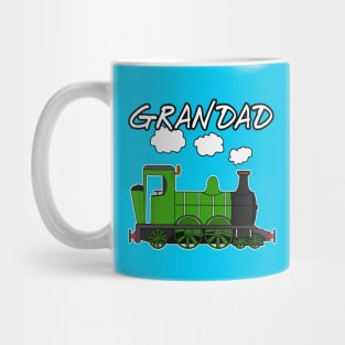 Father's Day Steam Train Grandad Mug